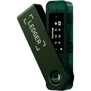 Ledger Nano S Plus Emerald Green Crypto Hardware Wallet kép