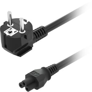 AlzaPower Cord IEC C5 250V, 1m, fekete kép