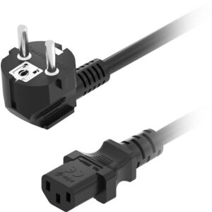 AlzaPower Cord IEC C13 250V, 1m, fekete kép