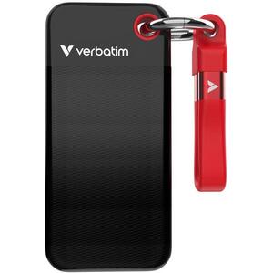 Verbatim Pocket SSD 1TB, fekete/piros kép
