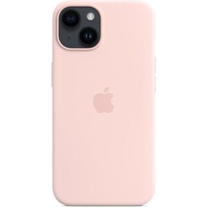 Apple iPhone 14 MagSafe krétarózsaszín szilikon tok kép