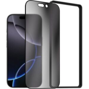 AlzaGuard FullCover Privacy Glass Protector iPhone 16 Pro 2.5D üvegfólia + felhelyező keret kép