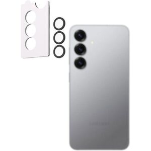 AlzaGuard Elite Lens Protector Samsung Galaxy S25 5G kamera védő fólia - fekete + felhelyező keret kép