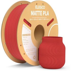 Elegoo PLA MATTE - 1, 75mm, 1kg, Cardboard Spool, Ruby Red kép