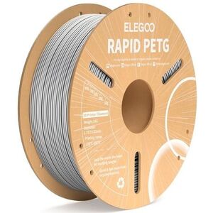 Elegoo RAPID PETG - 1, 75mm, 1kg, Cardboard Spool, Silver kép
