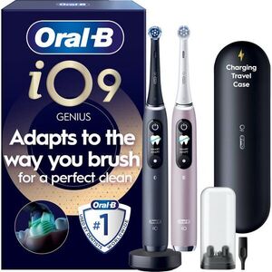 Oral-B iO 9 DUO - fekete/rózsaszín kép