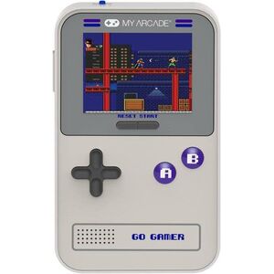 My Arcade Go Gamer Classic 300-in-1, Grey and Purple kép