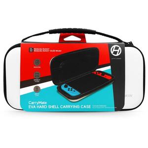 Hyperkin CarryMate EVA Nintendo Switch/Switch OLED/Switch Lite Hard Shell Case (Solid White) kép