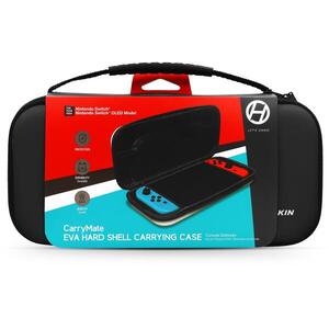 Hyperkin CarryMate EVA Nintendo Switch/Switch OLED/Switch Lite Hard Shell Case (Solid Black) kép