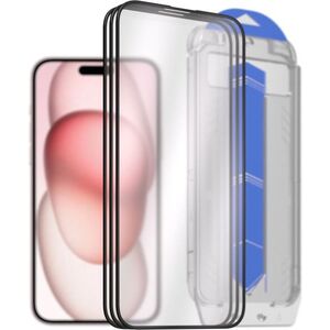 AlzaGuard Glass EasyFit DustFree iPhone 15 Plus 2.5D üvegfólia kép