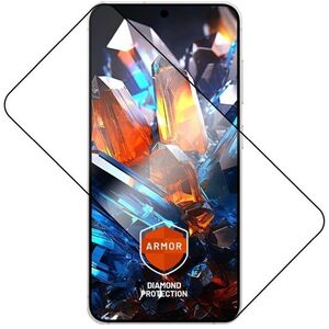 FIXED Armor Samsung Galaxy S24/S25 üvegfólia + AR réteg, Anti-dust applikátor - fekete kép