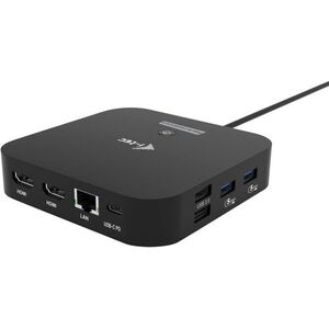 i-tec USB-C Dual HDMI Docking Station, PD 100 W kép
