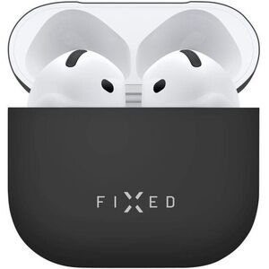 FIXED Silky Apple AirPods 4 fekete tok kép