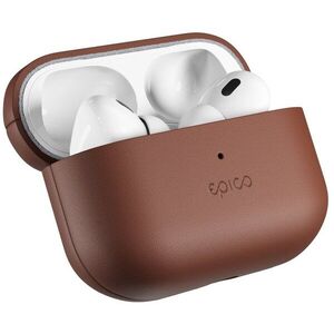 Epico bőr AirPods Pro 3 tok - barna kép