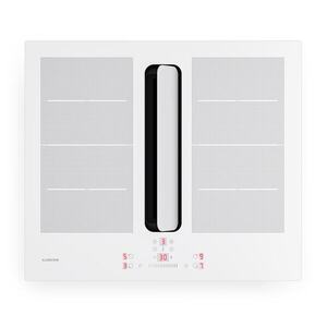 Klarstein ChefFusion indukciós főzőlap páraelszívóval | 4 főzőzóna | 7200 W | 504, 3 m³/h | 60 cm kép