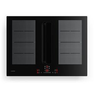 Klarstein ChefFusion indukciós főzőlap páraelszívóval | 4 főzőzóna | 7200 W | 504, 3 m³/h | 70 cm kép