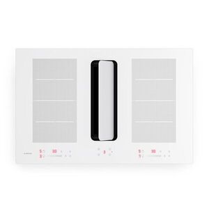 Klarstein ChefFusion indukciós főzőlap páraelszívóval | 4 főzőzóna zóna | 7200 W | 504, 3 m³/h | 80 cm kép