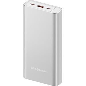 AlzaPower Metal Gen2 20000mAh Power Delivery, 22, 5W, ezüst kép