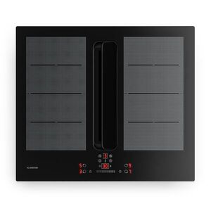 Klarstein ChefFusion indukciós főzőlap páraelszívóval | 4 főzőzóna | 7200 W | 504, 3 m³/h | 60 cm kép