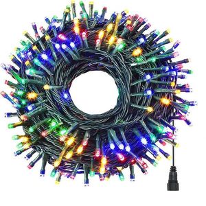 LED fényfüzér választható méretben és színben-480 LED-es -színes kép
