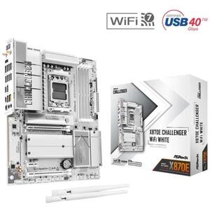 X870E Challenger WiFi7 White (90-MXBUH0-A0UAYZ) kép