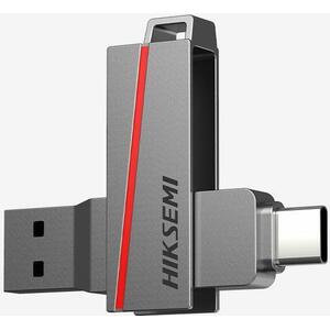 HIKSEMI Dual Slim 128GB USB 3.2 Gen2 (HS-USB-E307C(STD)/128G/U3/NEWSEMI/WW) kép