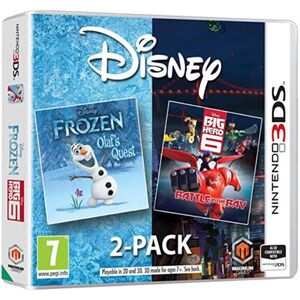 2-Pack: Frozen Olaf's Quest + Big Hero 6 Battle in the Bay (3DS) kép