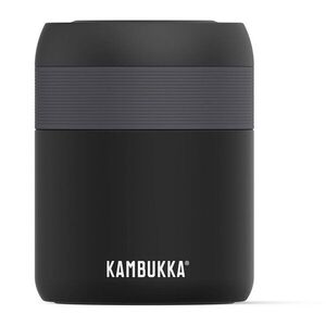 Kambukka Bora ételtermosz, matt fekete, 600 ml kép