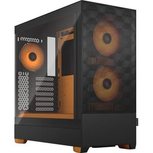 Fractal Design Pop Air RGB Orange Core TG Clear Tint kép