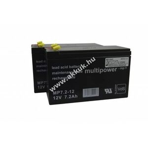 Orvostechnikai akkuegység Victor Lifter Handimove 2x12V 7, 2Ah csupasz ólom kép