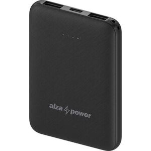 AlzaPower Onyx Gen2 5000mAh, 12W, fekete kép