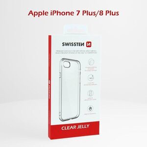 Swissten Clear Jelly Apple iPhone 7 plus / 8 plus tok kép