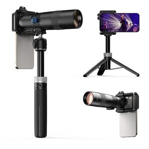 Apexel 30× Telescope Lens with Handheld Tripod kép