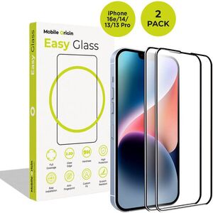 Mobile Origin EasyGlass iPhone 17e/16e/14/13/13 Pro üvegfólia - 2db kép