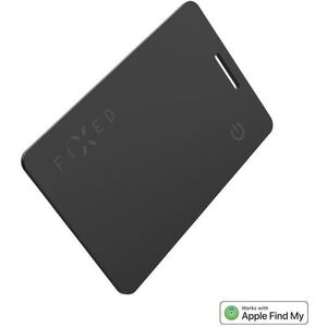 FIXED Tag Card2 Slim, Find My kompatibilis, vezeték nélküli töltés, fekete kép