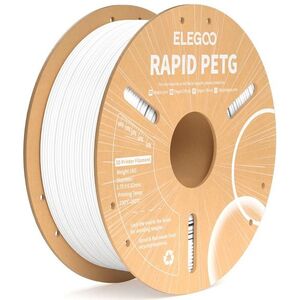 Elegoo RAPID PETG - 1, 75mm, 1kg, Cardboard Spool, White kép