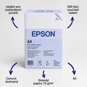 Epson Everyday Paper - A4 - 500 lap, 75g kép
