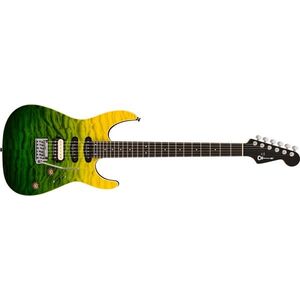 Charvel Pro-Mod Plus Dinky DK24 HSS 2PT EB QM Zombie Fade kép