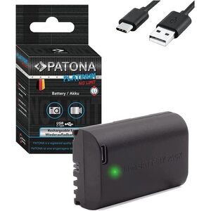 PATONA Canon LP-E6NH / LP-E6P kompatibilis, 2600 mAh, Li-Ion, Platinum, USB-C töltés kép