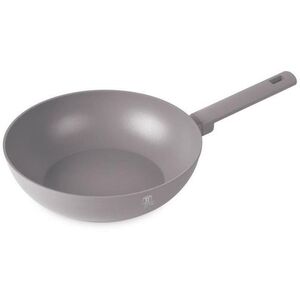 BerlingerHaus Taupe Collection Titán bevonatos wok serpenyő, 28 cm kép