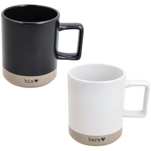 Tognana YOU & ME bögrekészlet, 2 db, többszínű, 400 ml kép