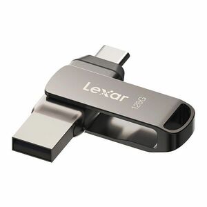 Lexar JumpDrive LJDD400128G-BNQNG 128 GB USB C-3.2 Gen 1 Szürke Pendrive kép