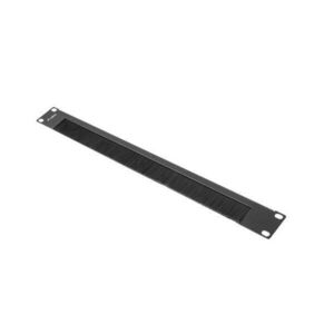 Lanberg AK-1103-B 19" 1U egyik oldalán nyitott fésűs fekete... kép