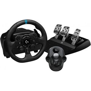 Logitech játékvezérlő - g923 trueforce kormány ps4/ps5/pc + drivi... kép