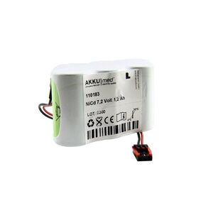 Helyettesítő akku AKKUmed NC 7, 2V 1200mAh Fresenius VIAL (MCM) Ionometer kép