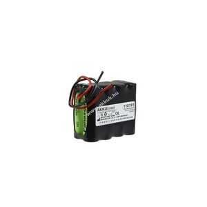 Helyettesítő akku AKKUmed ETH Unterwassermassage Stangerbad 9, 6V 700mAh NiCd kép