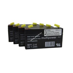 Helyettesítő akku AKKUmed Stiegelmeyer Vitano AG300 Sicuro Plus 24V 1200mAh Pb kép