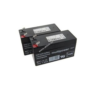 Helyettesítő akku AKKUmed Hill Rom Evolution CB18 24V 1200mAh ólomsavas kép