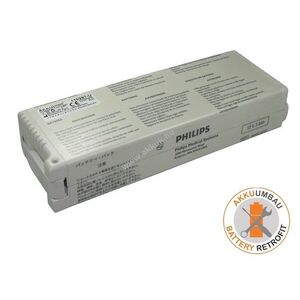 Helyettesítő akku AKKUmed HP Philips Pagewriter Trim I II III PH989803130151 12V 2600mAh ólomsav kép