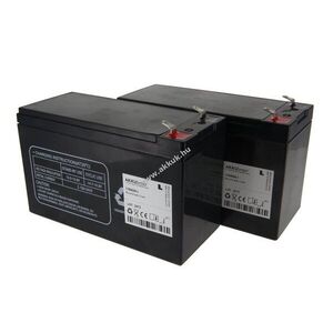 Helyettesítő akku AKKUmed Ergolet Lifter Atlas Atlas II Nestor AKS 12V 7200mAh ólomsavas kép